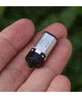 Top Rate N20 Micro Planetary Gearbox With 6 VOLT Direct Current Power, 12mm size held in hand for DIY robot cars.