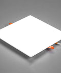 VOGHMOLD 9W Square LED Recessed Light, 720LM Frameless Downlight with smooth white finish for ceiling installation.