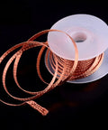 5 Ft Pro-Grade Copper Desoldering Wick With No Clean Design And 280C Melting Point on spool, braided solder removal tool for electronics
