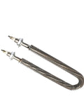 Heavy Duty Slick Electric Finned Tubular Heater For Oven 220V 1500W Stainless Steel U Shape Hot Air Fin Element close-up view