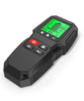 7 in 1 Smart Stud Finder Wall Scanner with LCD Display in a black ergonomic design with a green LED screen showing detection.