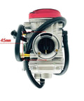 Front view of Carburetor Fuel Hose Filter For MV30 JS250 ATV250 PD30 Banshee 350 Pull Cord Motorcycle, 45mm size measurement