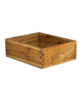 10-Frame Medium Super Beehive Box With Wax Coated Fir Wood For Langstroth Hives, Durable Beekeeping Gear, No Frames Or Foundations Included