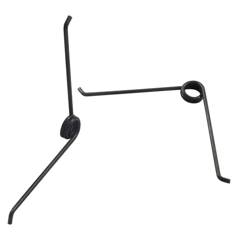 Close-up of 5 Piece Torsion Spring Kit For Hand Pruners Replacement Springs In A V Shape Durable Steel Wire Pruning Tool