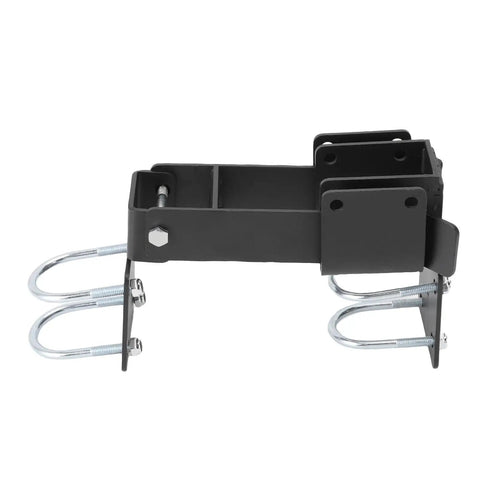 Solid Carbon Steel Double Gate Latch With Strong Arm Design For Chain Link Fences Weatherproof Outdoor Security Lock heavy duty padlock hole.