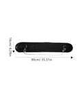 Heavy Duty Weightlifting Waist Belt With Thickened Metal Chain, 35.37in long, for Powerlifting, CrossFit, and Pull Ups