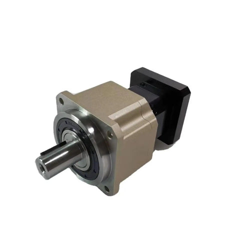 Real Deal Nema Planetary Gearbox With 20 To 1 Reduction Ratio And Helical Cut Gears delivering torque with a sturdy frame.