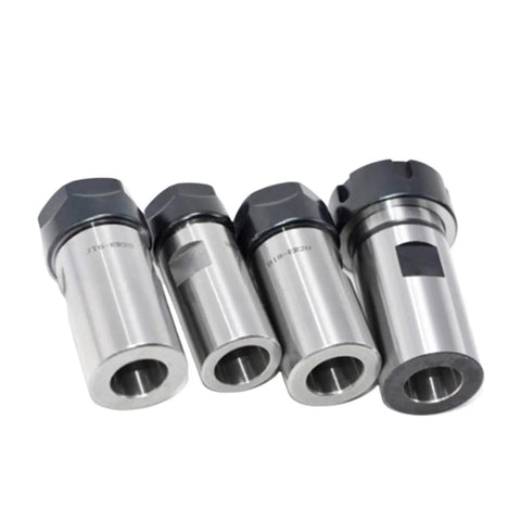 Heavy Duty B10 B12 B16 B18 ER Collet Tool Holder For Lathe And Mill Machine With Jt6 Shank, durable metal, various sizes.