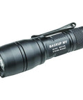 Side view of Dual Output LED Backup Flashlight With MaxVision Beam Technology For Everyday Carry Compact Pocket Light With Rugged Build