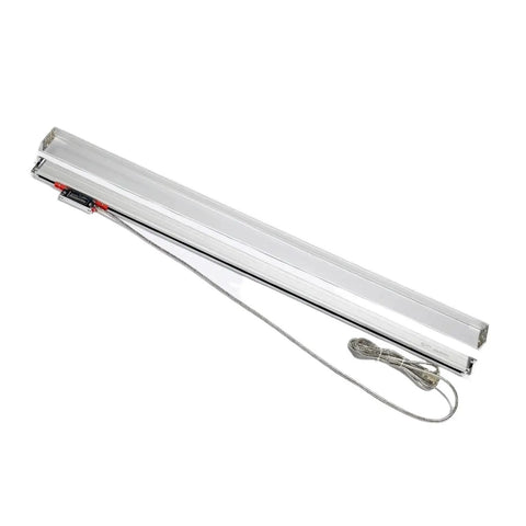 Pro Grade 5um DRO Linear Scale For CNC Milling And Lathe Machines 1000mm To 1500mm Optical Encoder visible lying flat