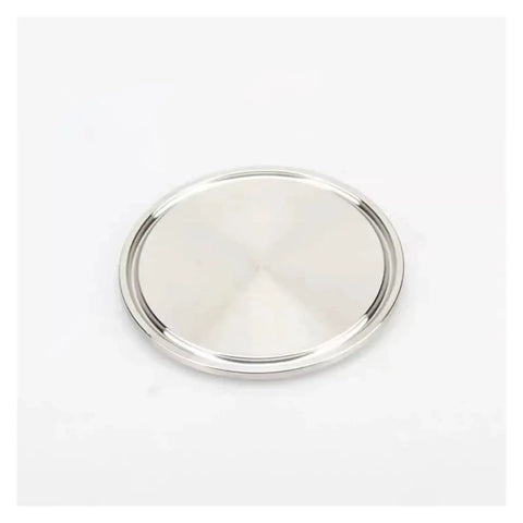 Heavy Duty SS 304 Stainless Steel Sanitary Blind Cover End Cap Built Tough For Home Brew Rig And Craft Beer Brewing Gear Easy Snap Fit Tri Clamp Fittings 0.5 To 10.5 Inches
