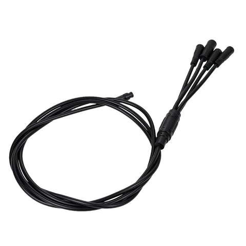 Universal Ebike 1T4 Connector Extend Cable For Electric Bike Wiring Harness Throttle Brake Controller Display Connector 24V 36V 48V 52V 72V Systems