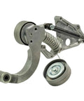 Thinking Process: drive belt tensioner pulley kit, metal spring-loaded pulley for Mini Cooper 1.6L engine