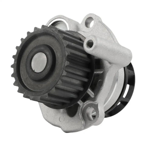 Quality Timing Belt And Water Pump Kit Includes All Needed Hardware For 2 Point 0 Or 2 Point 0T Engine Variants Like Bpy Bwt Cdma Fits Vehicles For 2005 To 2014 Such As A3 A4 Or Tt Models Keeping Your Ride Running Smooth. black metal timing belt water pump with pulley