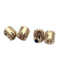 Beefy Copper Bevel Gear 0.5 Module 12 Teeth Right Angle 1:1 Transmission Miter Pinion 90 Degree Cone Gear 3mm Bore Boss Power Transfer