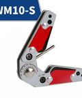 Heavy Duty Magnetic Welding Positioner Fixture With Adjustable Angles For Secure Metalwork Holds 77 Lbs, shown at an angle.