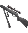 Bi-Pod For Air Rifles With Foldable Legs, Quick Mount System, Black Finish, Fits 11-30 Millimeter Barrel Diameter, Compatible With Mayor Air