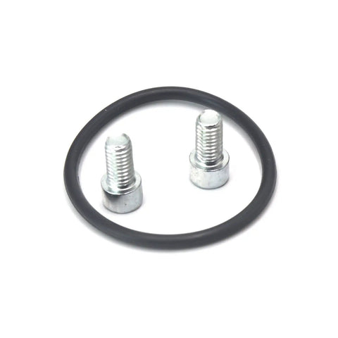 Rock Solid Parking Brake Actuator Replaces 3C0998281a With Six Torx Bolts includes rubber O-ring and two metallic screws for installation.