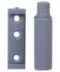 Soft Close Push To Open Damper System For Cabinets And Drawers, Magnetic Buffer Catch, ABS Case, 10 Pack, side view