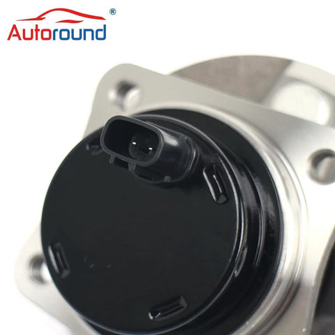 Rear Wheel Bearing Hub Assembly 512217 close-up with electrical connector, 5-lug 135mm flange