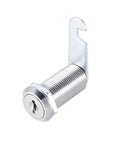 Tumbler Cam Lock Set 1-3/8 Inch Cylinder Length Fits 1-1/8 Inch Panel Thickness Keyed Different Zinc Alloy Chrome Plated Cabinet Lock