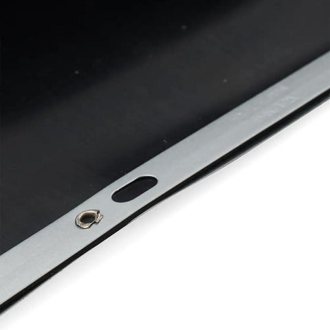 Close-up of Two Pack Durable Rubber Accordion Front And Back Way Cover Guards for Milling Machines showing metal edge.