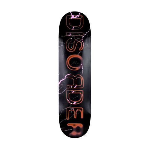 Dope Electric Logo Skateboard Deck 8.25 x 32 Inch With Grip Tape Premium 7 Ply North American Maple Black Color 14.25 Inch Wheelbase