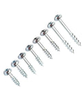 Beefy Woodworking Oblique Hole Self Tapping Screws Galvanized For Pocket Hole Jigs ST4 20 ST4 25 ST4 38 100 Pcs