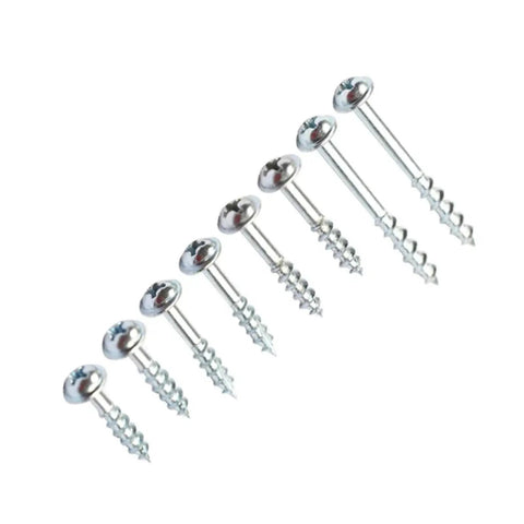 Beefy Woodworking Oblique Hole Self Tapping Screws Galvanized For Pocket Hole Jigs ST4 20 ST4 25 ST4 38 100 Pcs