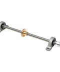 Beefed Up 8mm T8 Lead Screw Set With Brass Nut, Coupler And Vertical Pillow Bearing Block, 1800mm Long, 4 Starts, 4mm Pitch, 16mm Lead