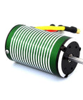 1400Kv 4074 Brushless RC Motor With CNC Aluminum Anodized Shell And Pure Copper Windings For One Eighth Scale On Road Drift Buggy
