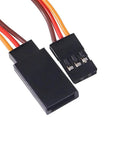 Three Pin Servo Extension Cable Set With Male To Female Connectors Five Lengths 6cm 15cm 30cm 50cm 100cm Angled Design For Easy Plug And Play