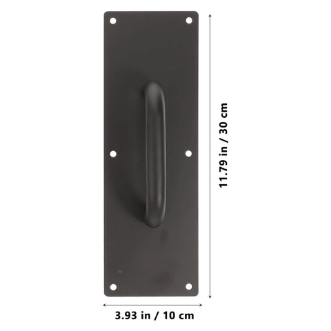 304 Stainless Steel Push Pull Door Handle With Screws For Fireproof Passages, Sliding Doors, Closets, Barns And Kitchens, Durable