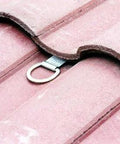 Stainless Steel Roof Anchor Kit For Fall Protection With Dacromet D Rings, 20 Gauge, installed on a sheeted roof under tiles