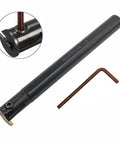 Heavy Duty Lathe Grooving Tool Holder Set For Steel With MGMN150 And MGMN200 Carbide Inserts, MGIVR L, 0.625 in groove