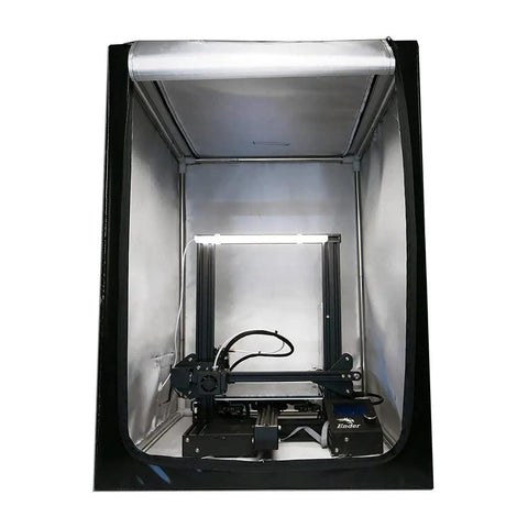 3D Printer Enclosure With Constant Temperature LED Lighting Soundproof Dustproof Heating Tent That Fits Ender 3 V2 Pro S