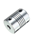 500mm Lead Screw Kit For 3D Printers With Nuts Coupling And Ball Bearing featuring a silver alloy coupling part