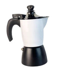 Manual Coffee Percolator Stovetop Espresso Maker For Cappuccino And Latte Lovers Home Office Cafe Durable Aluminum Design For Quick Brew