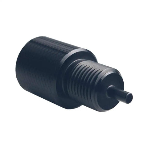 Dead Solid Aluminum Brake Proportioning Valve Bleeder Tool For Gm Combo Systems Quick Disc And Drum Purge Kit close-up view of the black aluminum tool.