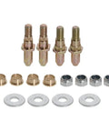 Heavy Duty Door Hinge Pins And Bushing Kit For Chevy Silverado 1500 Yukon XL With Zinc Plated Steel Parts To Keep Your Ride Solid And Smooth Like New Again, 4 pins, bushings, washers, nuts