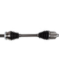 Front CV Axle Shaft Assembly Set For Driver And Passenger Sides Drop In Replacement With OEM Grade Build And Neoprene Boots For 2016 2018 Hyundai Tucson, shown in full