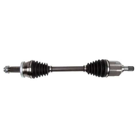 Front CV Axle Shaft Assembly Set For Driver And Passenger Sides Drop In Replacement With OEM Grade Build And Neoprene Boots For 2016 2018 Hyundai Tucson, shown in full