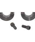 Double Split Shaft Collar Clamp On 1 Inch Bore, Carbon Steel With Black Oxide Coating, 2 Piece Set Screw Locking Collar, Easy Install, 1.75 Inch Outside Diameter, 0.5 Inch Height, Includes 2 Pieces. Two-piece clamp-on shaft collar with set screws