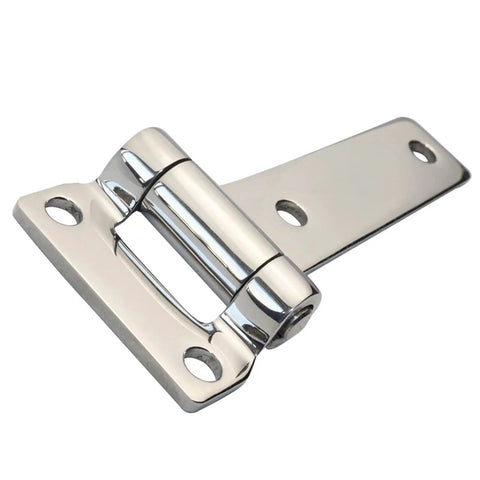 Set Of 2 Heavy Duty Stainless Steel 135mm T Hinge Set, Marine Grade 304 Boat Hardware For Yachts, Doors And Gates, Brushed Finish