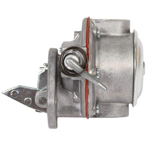 Side view of Ford Tractor Diesel Fuel Lift Transfer Pump For Simms Inline Injection Pump Beefed-Up Aftermarket Replacement