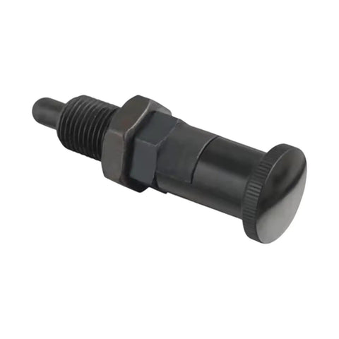Heavy Duty Spring Knob With Carbon Steel Plunger For Precise Positioning On Mechanical Devices M10X1.0 Self Locking