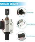 Transmission Stepper Motor JF011E Compatible With Dodge Caliber 2.0L 2007-2012, showing OE connector and durable construction