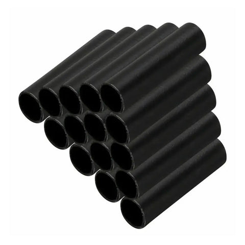 Top Shelf 250 Piece Kit With Four Heat Shrink Butt Connectors For Electrical Wire Splicing And Secure Seal Insulation Soldering Sleeves To Keep Your Cables Safe And Tidy, black heat shrink tubing pack