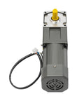 Right Angle Gear Motor 120W 30K Ratio Variable Speed Drive with 90 Degree Output, visible wiring and motor details