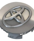 Center Wheel Cap For Toyota 42603-48130 Silver Hub Cap Cover Slick Silver Finish Easy Install Keeps Wheels Looking Sharp